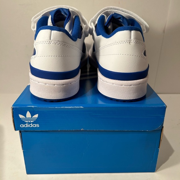 Adidas Forum Low White Royal Blue - Picture 4 of 5